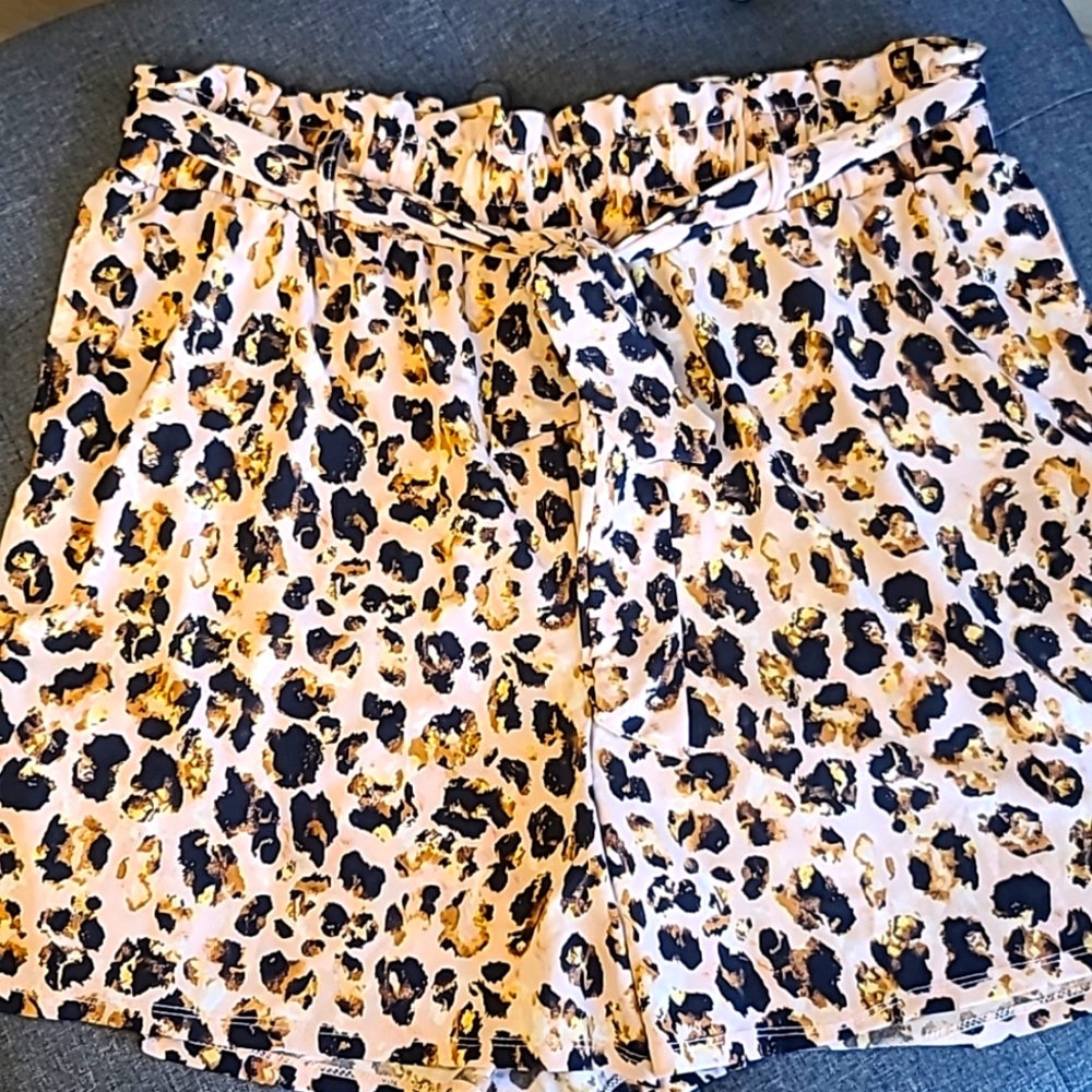 Animal Print Ella Shorts-LLR